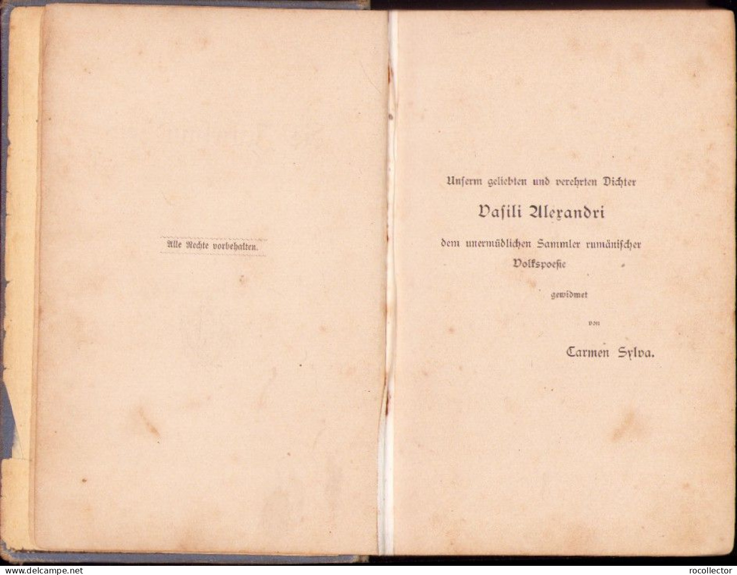 Durch Die Jahrhunderte Von Carmen Sylva 1887 Bonn 689SPN - Oude Boeken