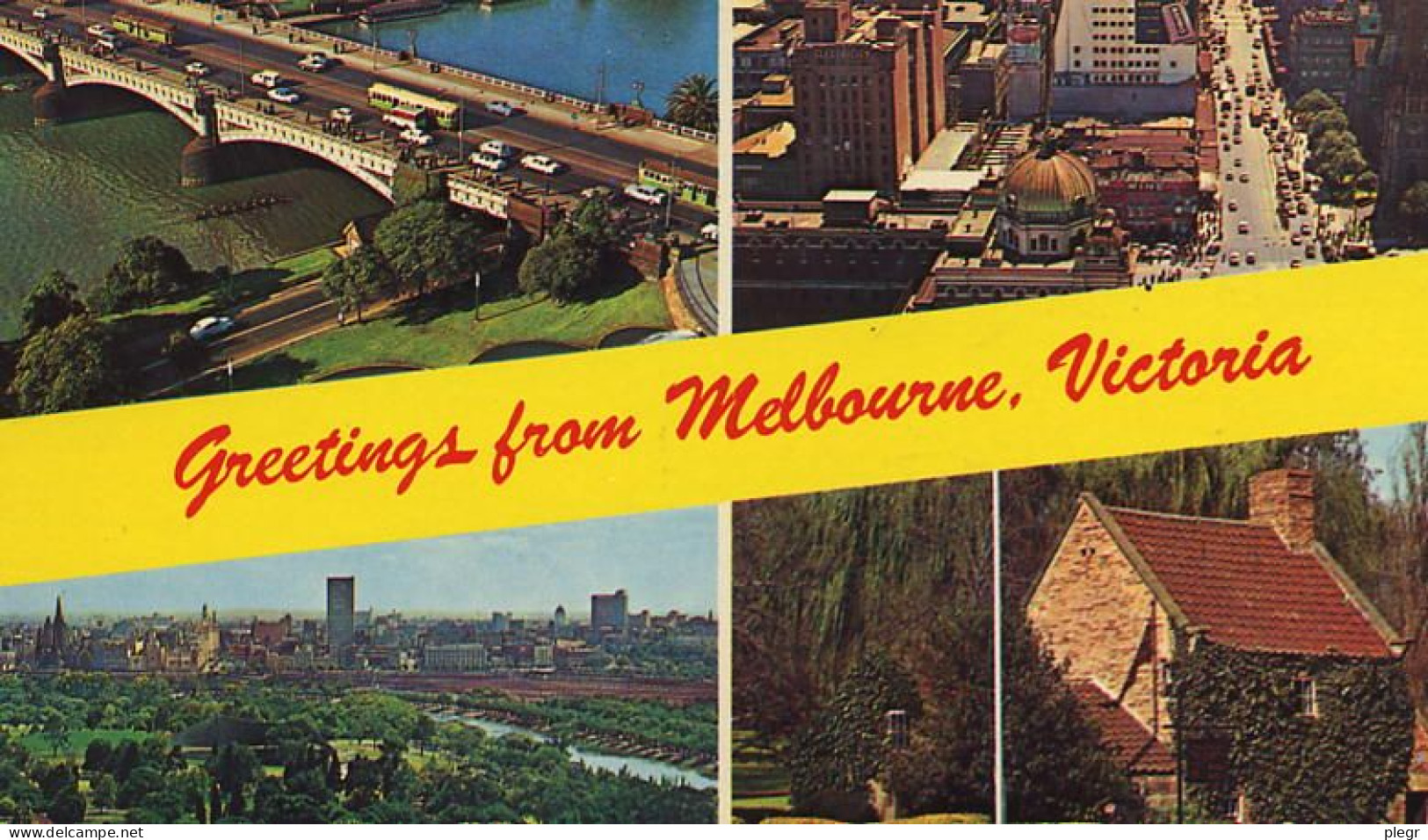 2-AUSVIC 01 01 - MELBOURNE - MULTIVUES (PRINCES BRIDGE, ROYAL BOTANIC GARDENS, SWANSTON STREET, ...) - Melbourne