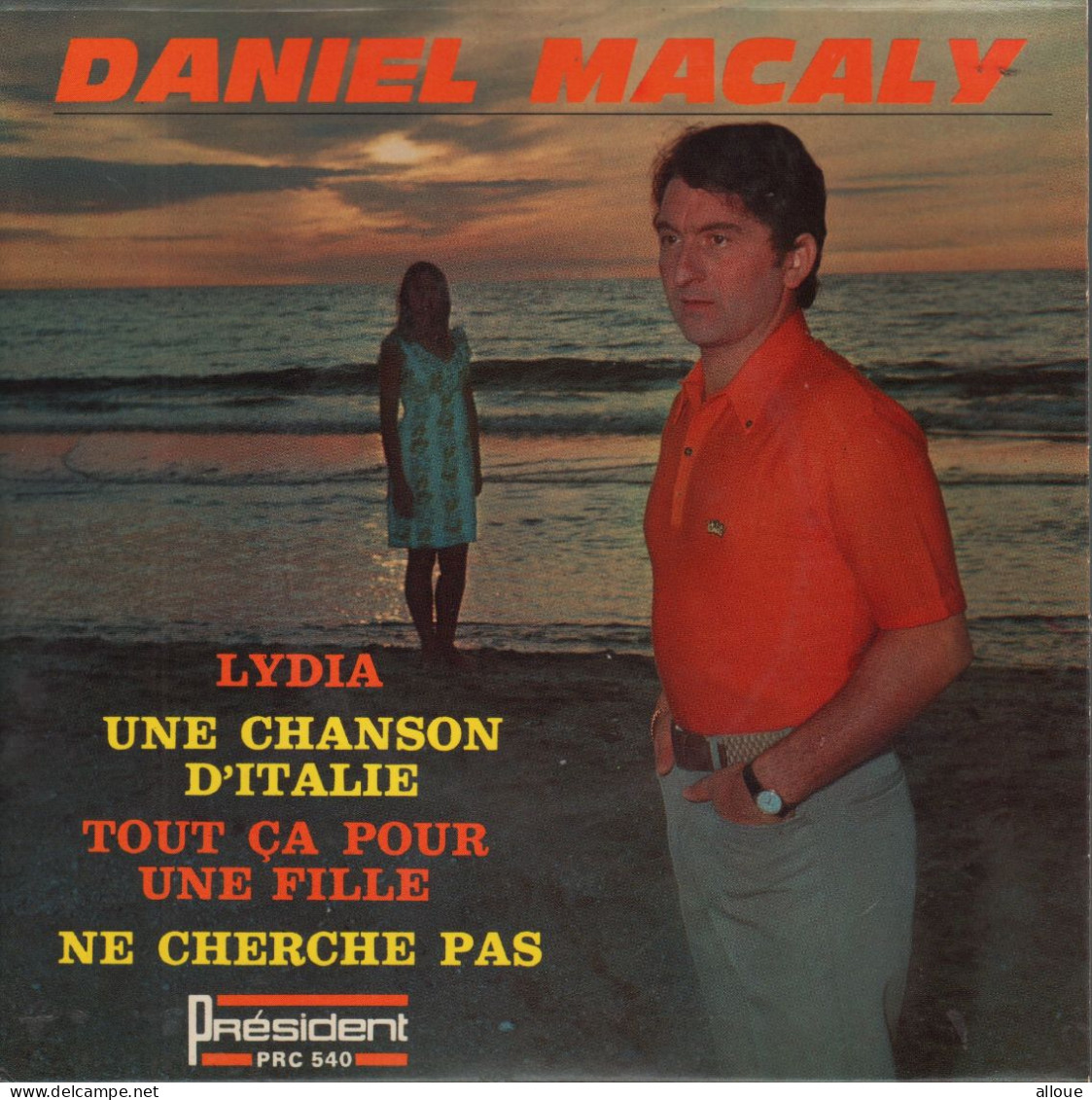 DANIEL MACALY - FR EP - LYDIA + 3 - Sonstige - Franz. Chansons