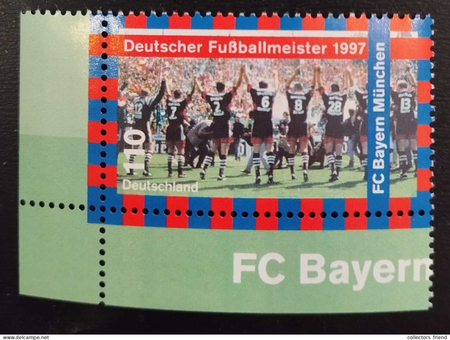 Germany - 1997 - # 1958 - FOOTBALL - FC BAYERN - MNH** - Eckrand - Club Mitici