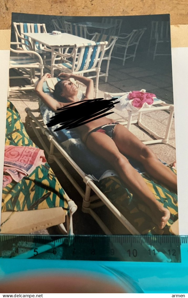 Réal Photo Sexy Nudiste Nu Sur La Plage Seins Nus - Unclassified