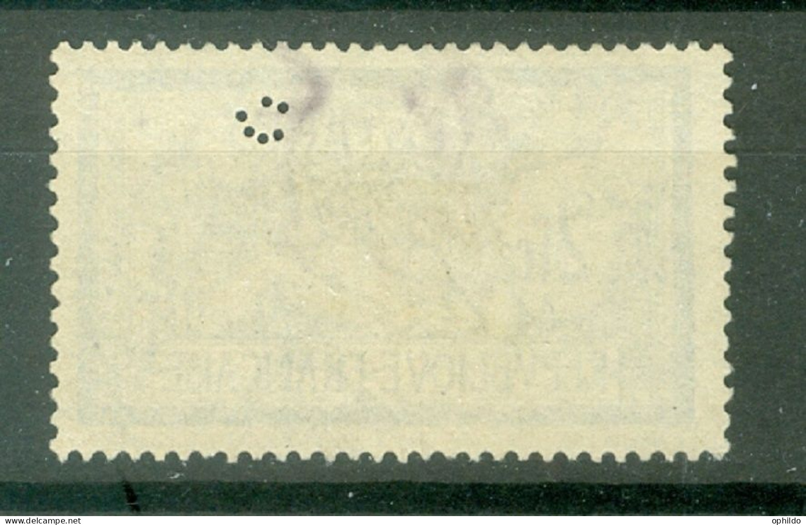 France Yv 122 Ob TB Et Perforé C - Used Stamps