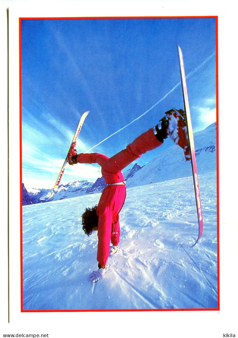 CPSM / CPM 10.5 X 15 Free Style Skiing Ski Artistique  Grenoble Isère Cliché Gérard Vandystadt* - Wintersport