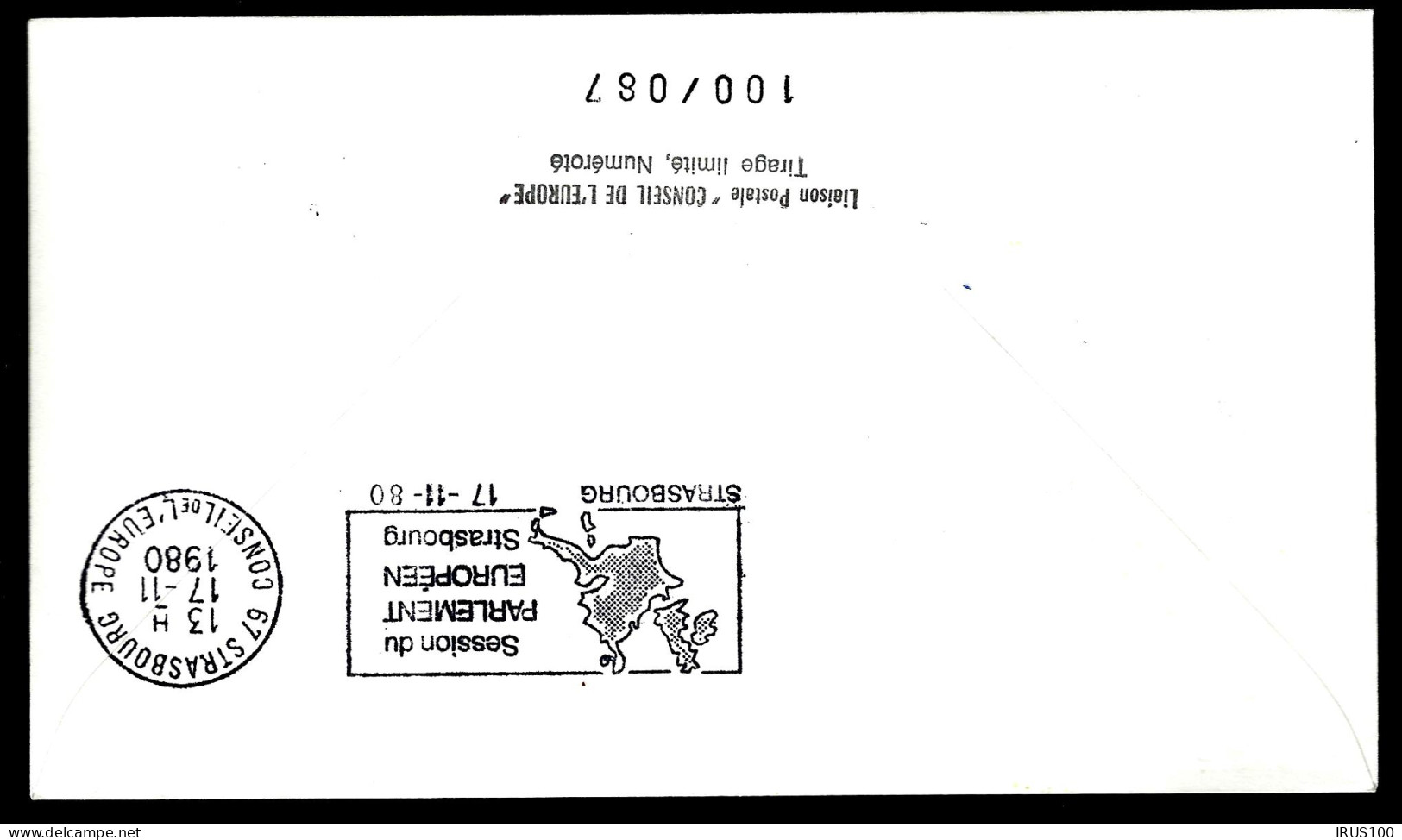 CHAMPIONNAT - 1980 - EMISSION D'ITALIE - LIAISON POSTALE CONSEIL DE L'EUROPE - Covers & Documents