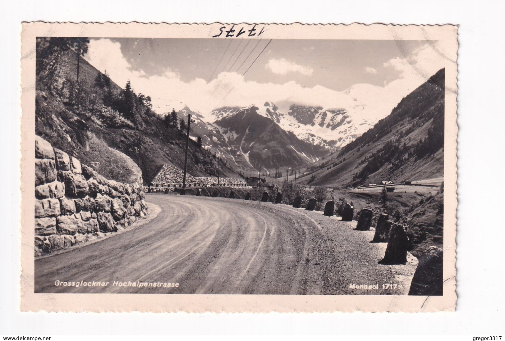 E6209) Grossglockner Hochalpenstraße - Tolle DETAIL AK - Alt ! - Autres & Non Classés