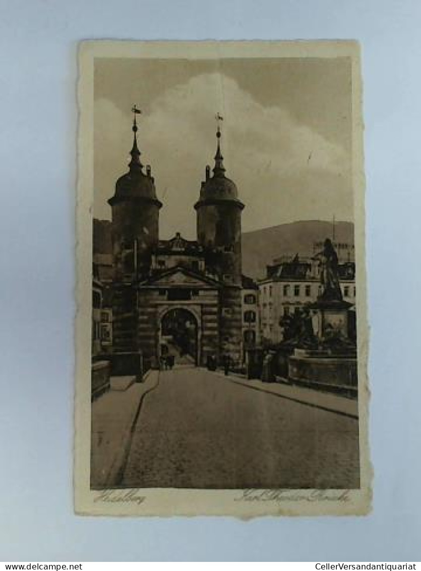 Ansichtskarte: Heidelberg - Karl Theodor Brücke Von (Heidelberg) - Ohne Zuordnung