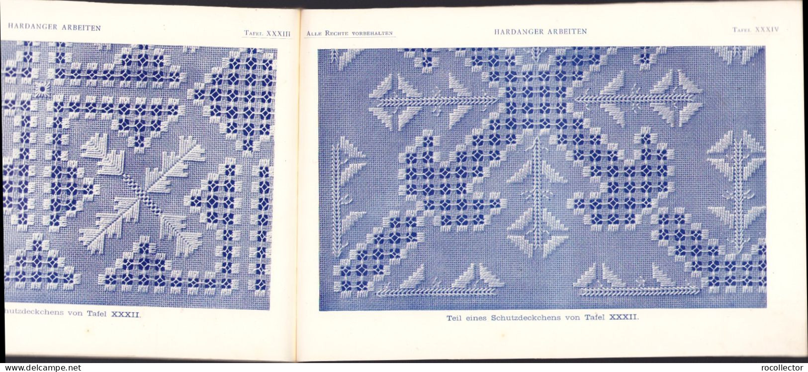 Hardanger Arbeiten cca 1910 Bibliothek DMC 681SPN