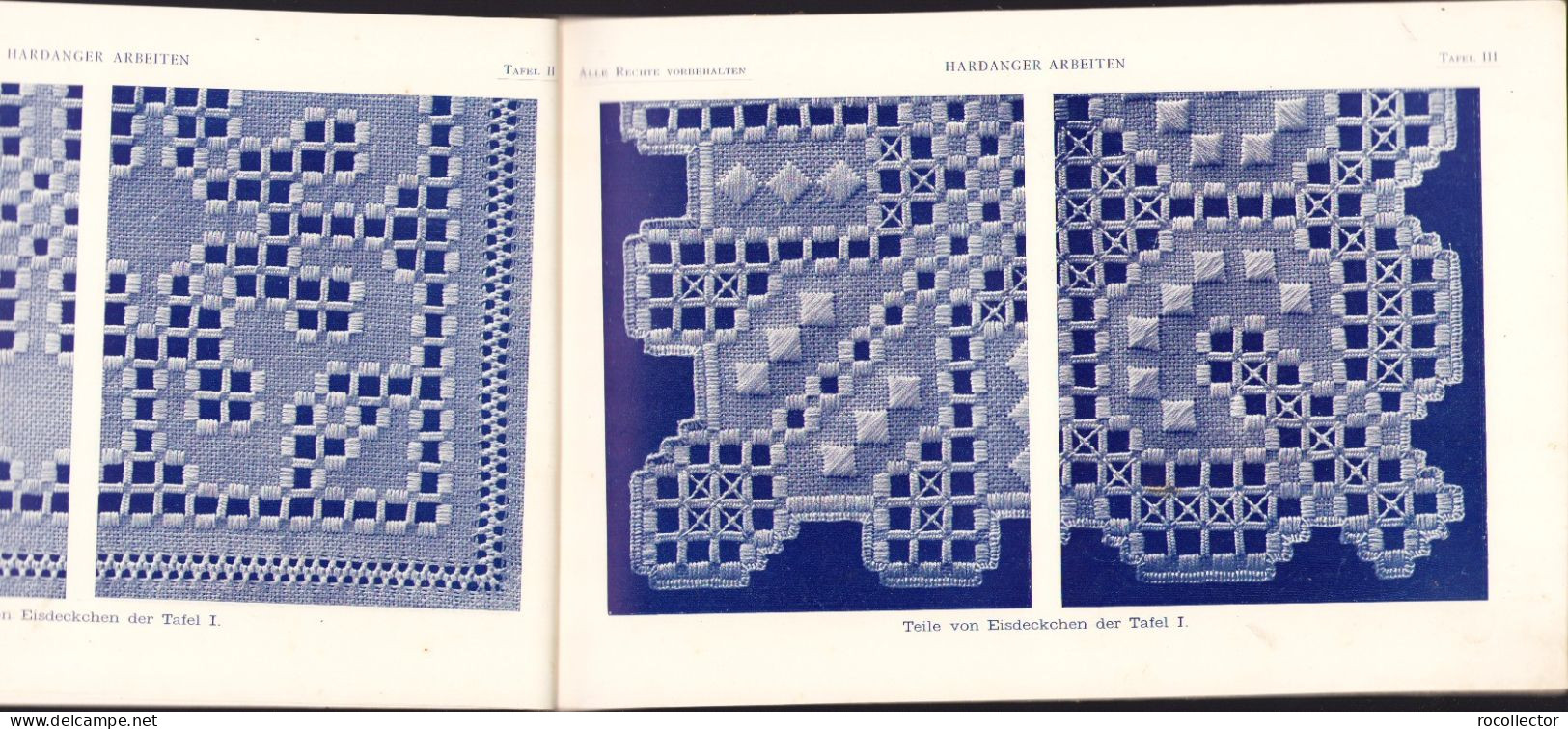 Hardanger Arbeiten cca 1910 Bibliothek DMC 681SPN