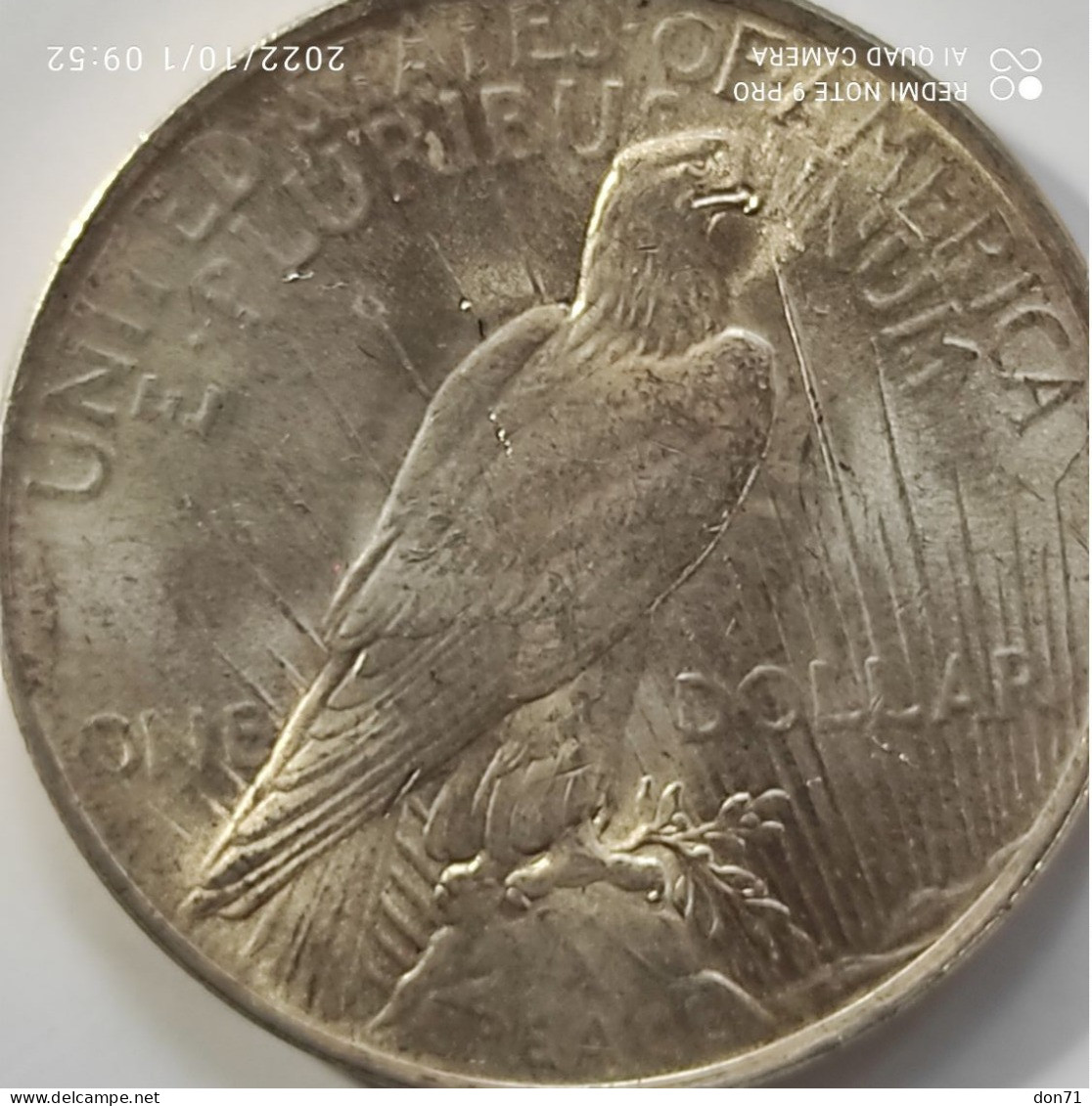 USA- Dollaro "Peace" QFDC - 1921-1935: Peace (Paix)