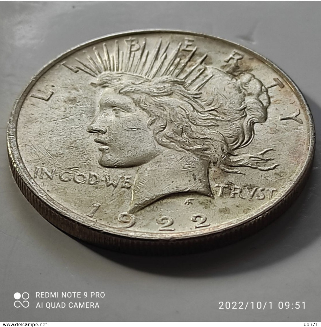 USA- Dollaro "Peace" QFDC - 1921-1935: Peace