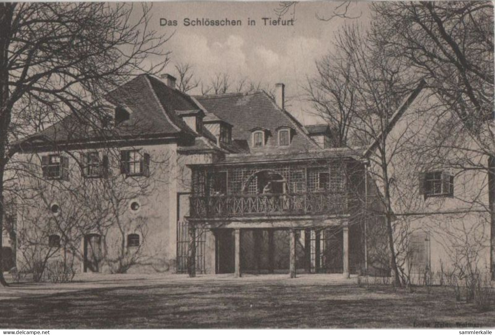 88429 - Weimar-Tiefurt - Schlösschen - 1909 - Weimar