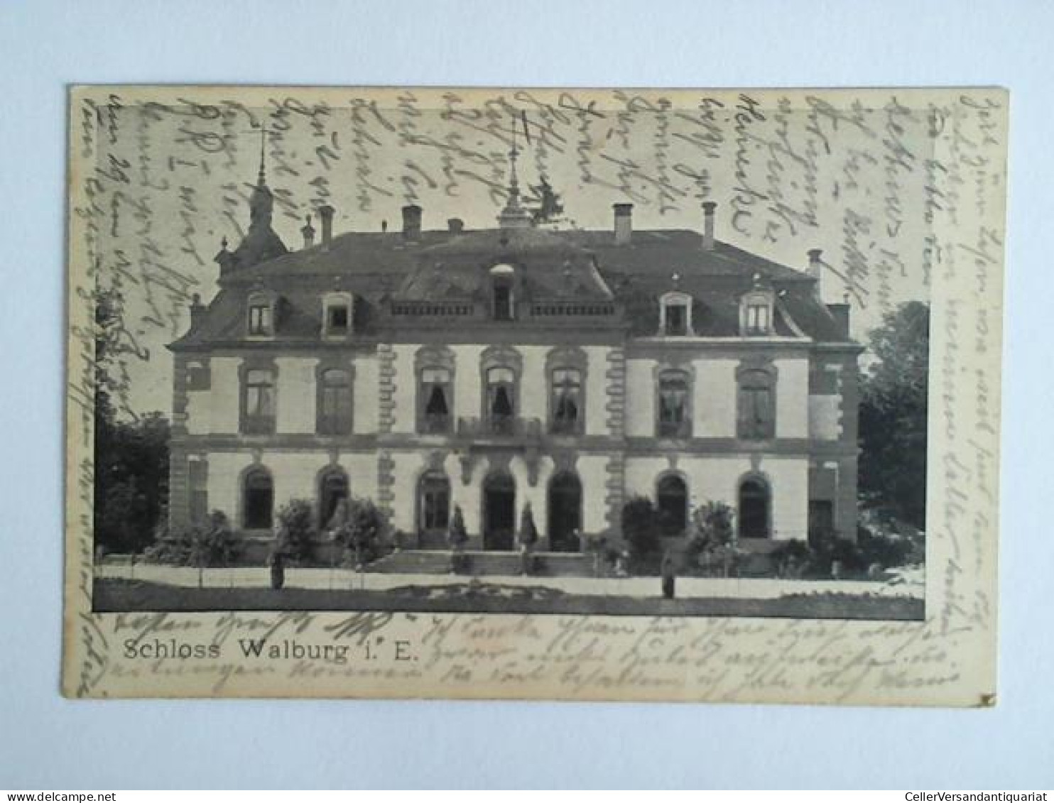 1 Ansichtskarte: Schloss Walburg I. E. Von (Waldbreitbach - Wiedtal) - Ohne Zuordnung