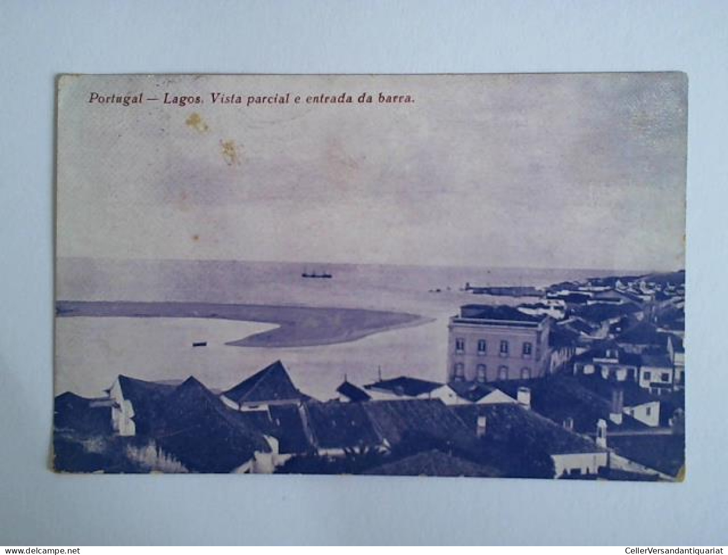 1 Ansichtskarte: Portugal - Lagos. Vista Parcial E Entrada Da Barra Von (Portugal) - Non Classés