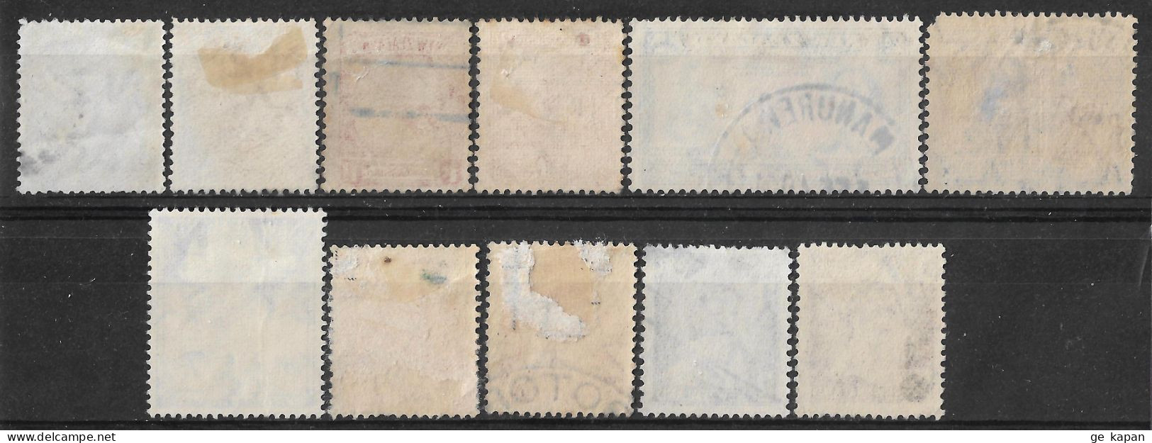 1909-1958 NEW ZEALAND Set Of 11 Used Stamps (Scott # 130,131,186,206,232,250,283,289,295,308,319) CV $4.80 - Usados