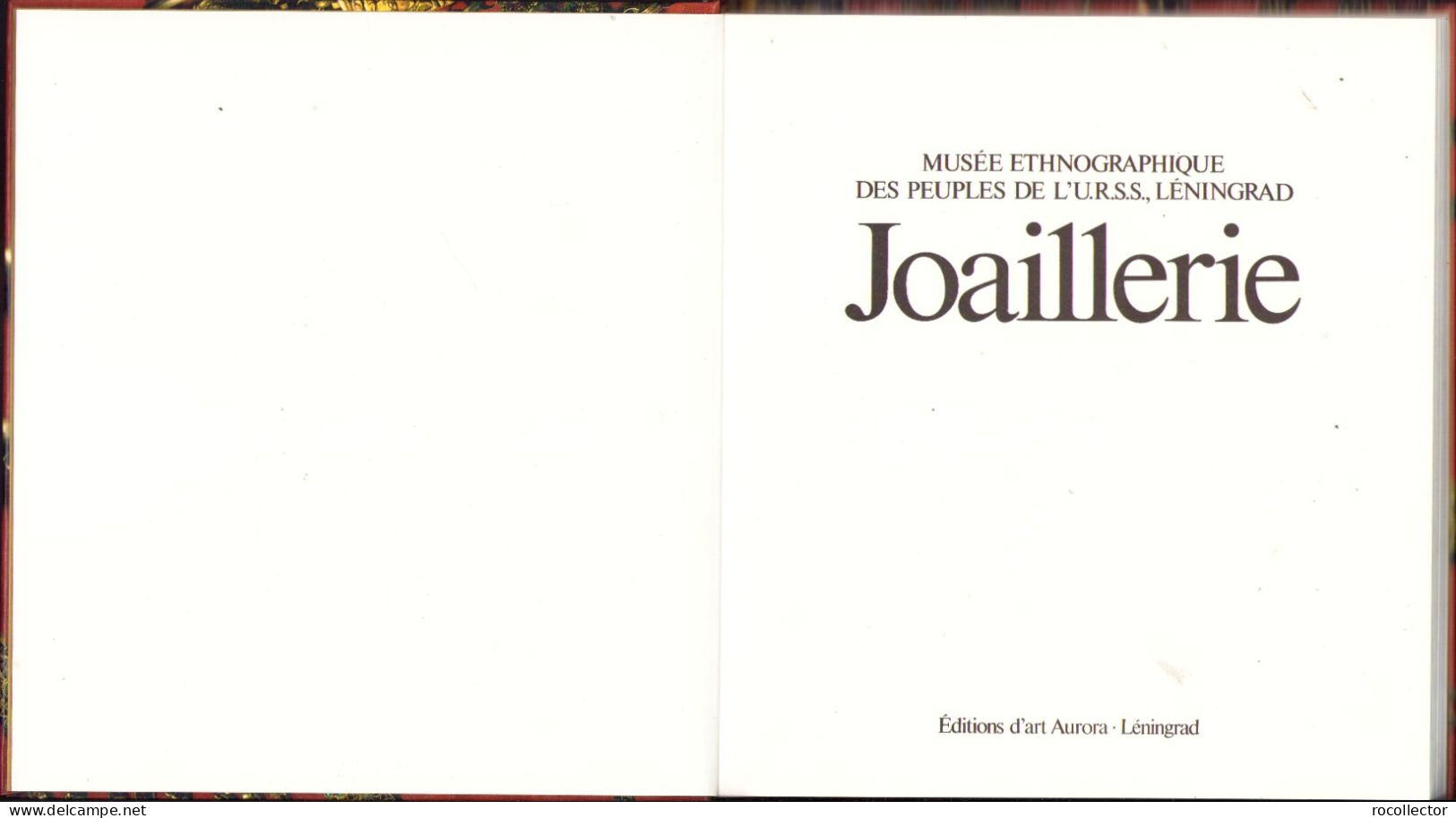 Joaillerie Par Galina Komleva 1988 Musée Ethnographique Des Peuples De L’URSS Leningrad C6686N - Libri Vecchi E Da Collezione