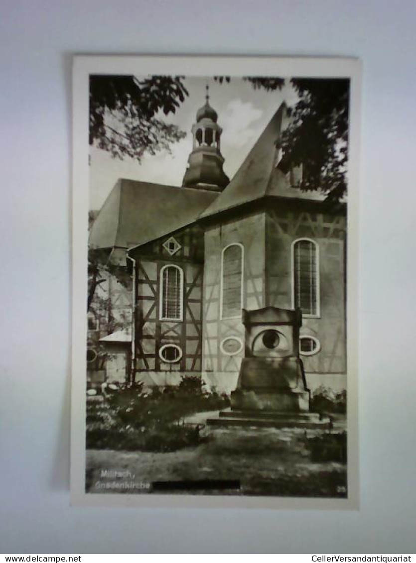Militsch, Gnadenkirche (und Das Richthofendenkmal) - Ansichtskarte Von (Militsch / Schlesien) - Non Classés