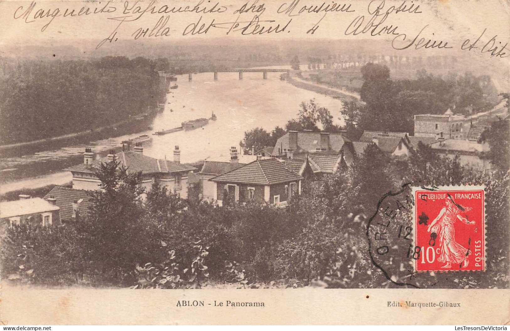 FRANCE - Ablon - Le Panorama - Carte Postale Ancienne - Ablon Sur Seine