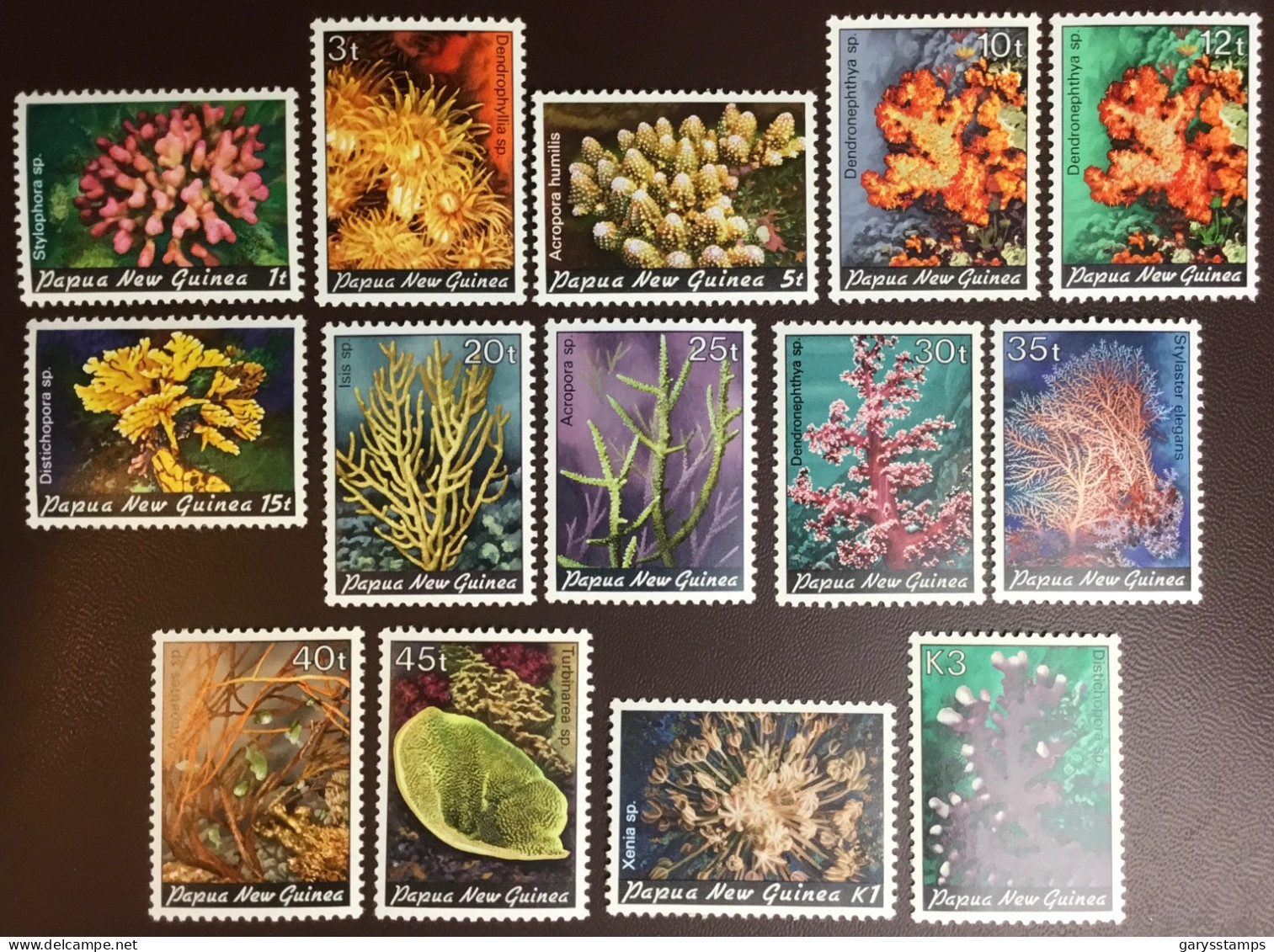 Papua New Guinea 1982 - 1985 Corals Marine Life MNH - Marine Life