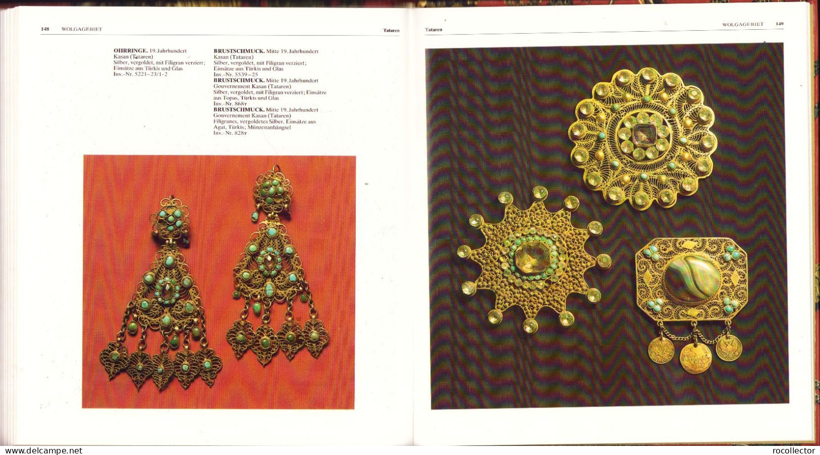 Juwelier-erzeugnisse zusammengestelt von Galina Komleva 1988 Ethnographisches Museum der Völker der UdSSR Leningrad