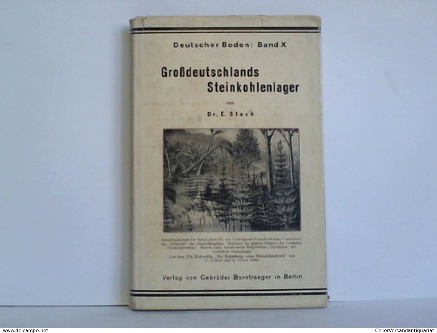 Großdeutschlands Steinkohlenlager Von Stach, E. - Non Classés