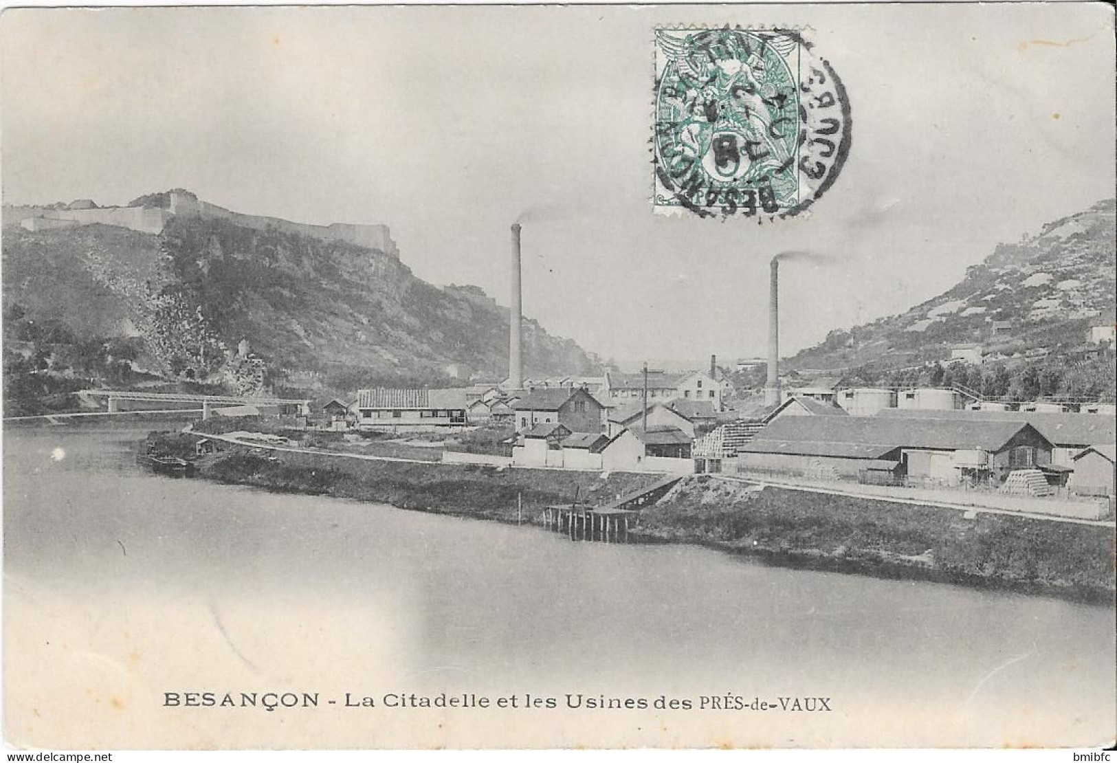 BESANÇON - La Citadelle Et Les Usines Des Prés-de-Vaux  (carte Précurseur) - Besancon