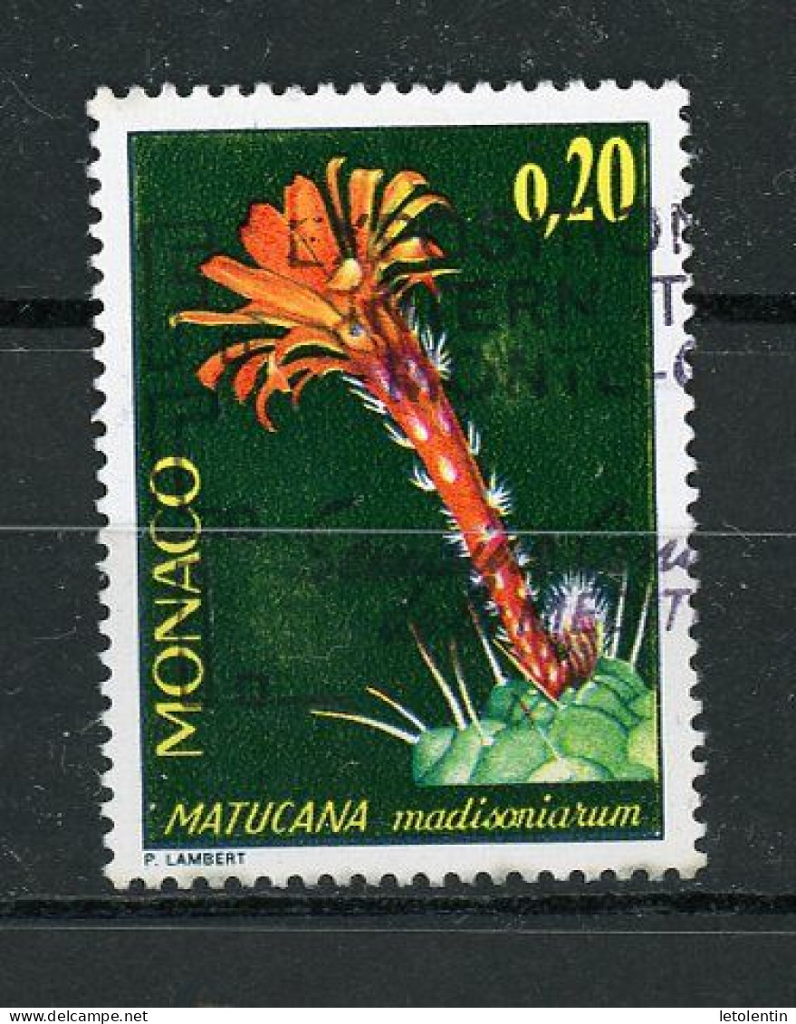 MONACO: FLORE - N° Yvert 998 Obli. - Used Stamps