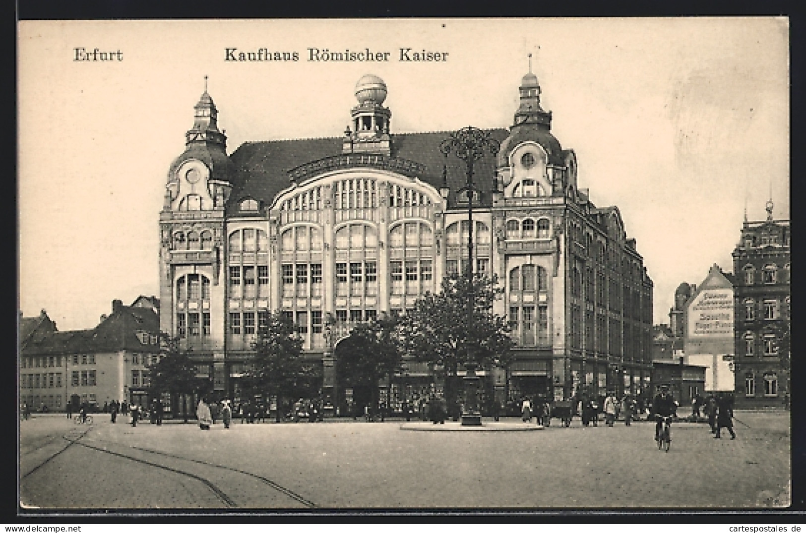 AK Erfurt, Blick Auf Das Kaufhaus Römischer Kaiser  - Erfurt