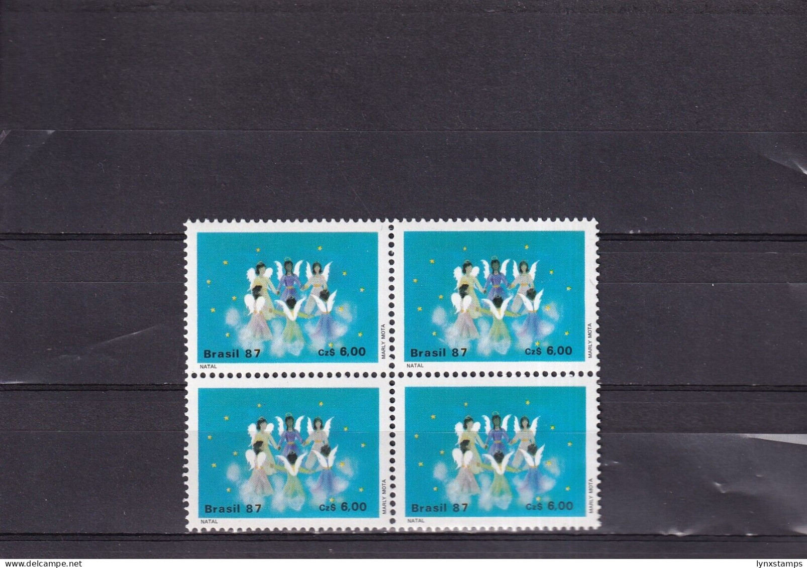 ER03 Brazil 1987 Christmas MNH Stamps - Ongebruikt