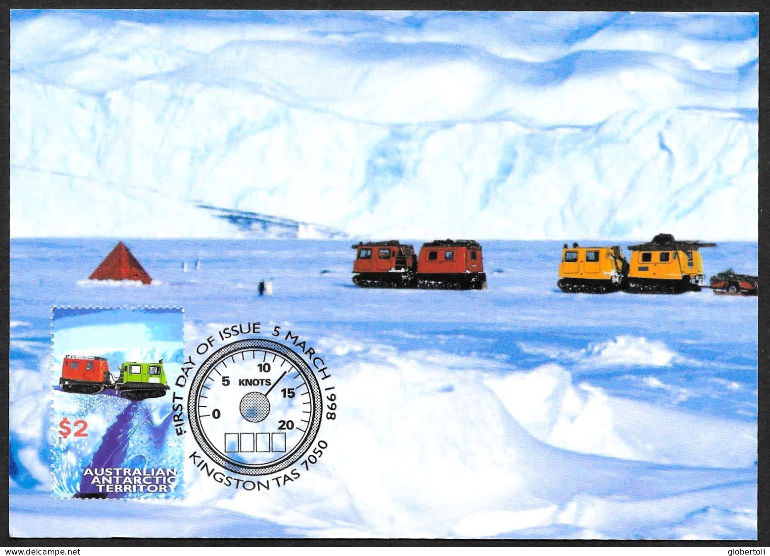 Australia/Australie: Intero, Stationeri, Entier, Mezzi Di Trasporto Antartici, Antarctic Means Of Transport, Moyens De T - Andere & Zonder Classificatie