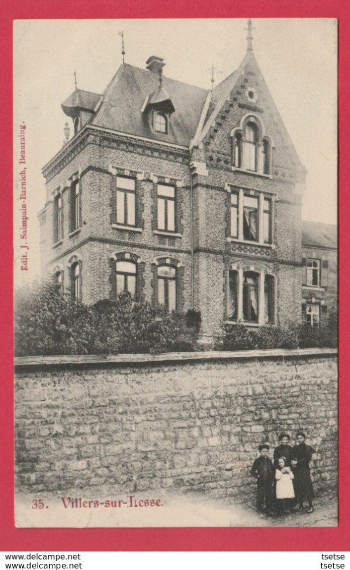 Villers-sur-Lesse - Villa ... à Situer ,aucune Dénomination - 2  - 1907 ( Voir Verso ) - Rochefort