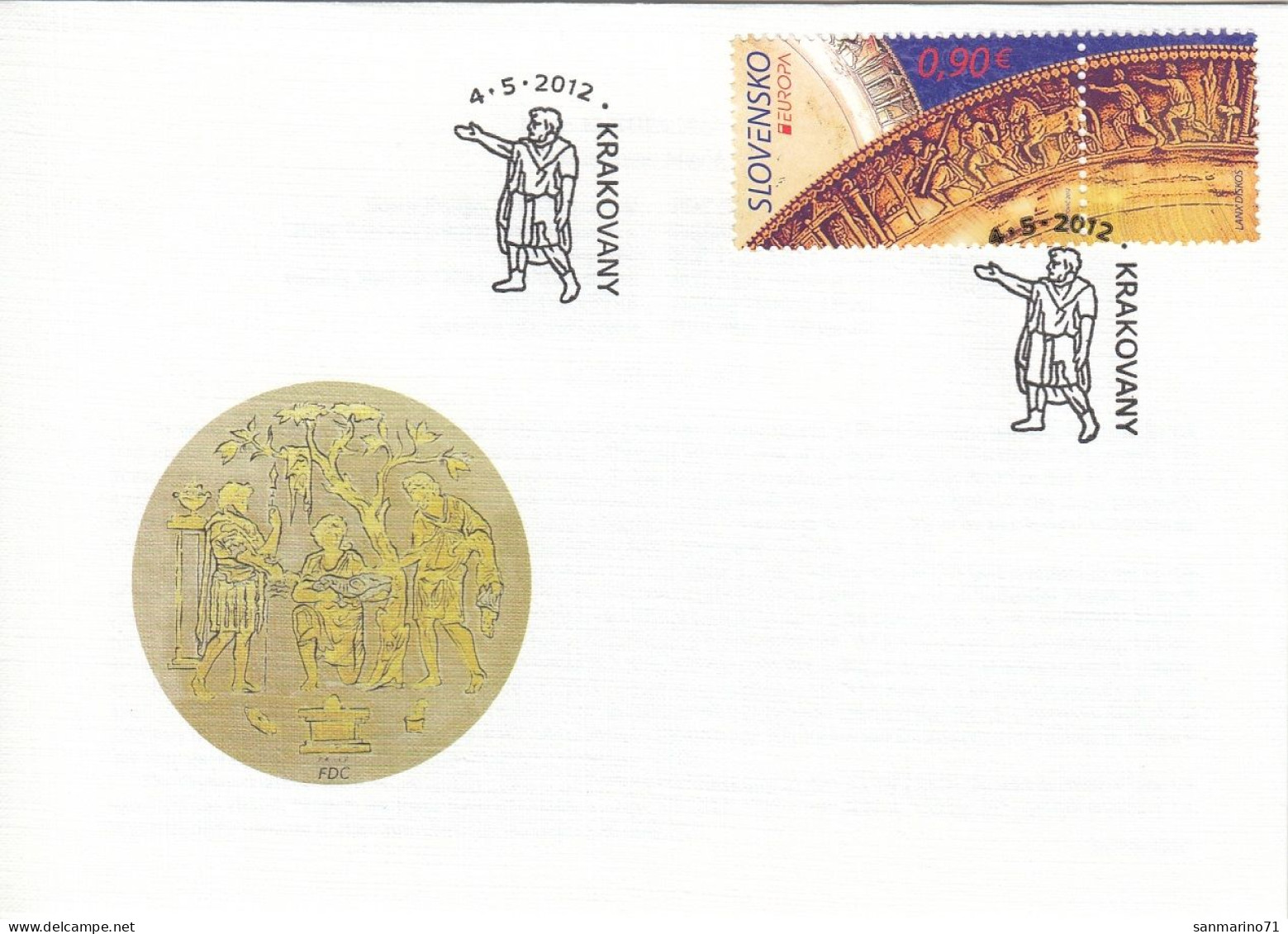 FDC SLOVAKIA 681 - FDC