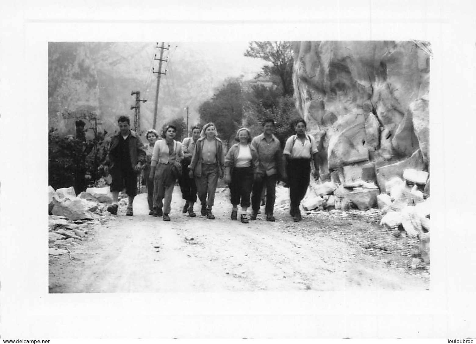 ALPES CASTERINO CUEILLETTE DES EDELWEISS 1954 ALPINISME  PHOTO ORIGINALE  10 X 7 CM - Places