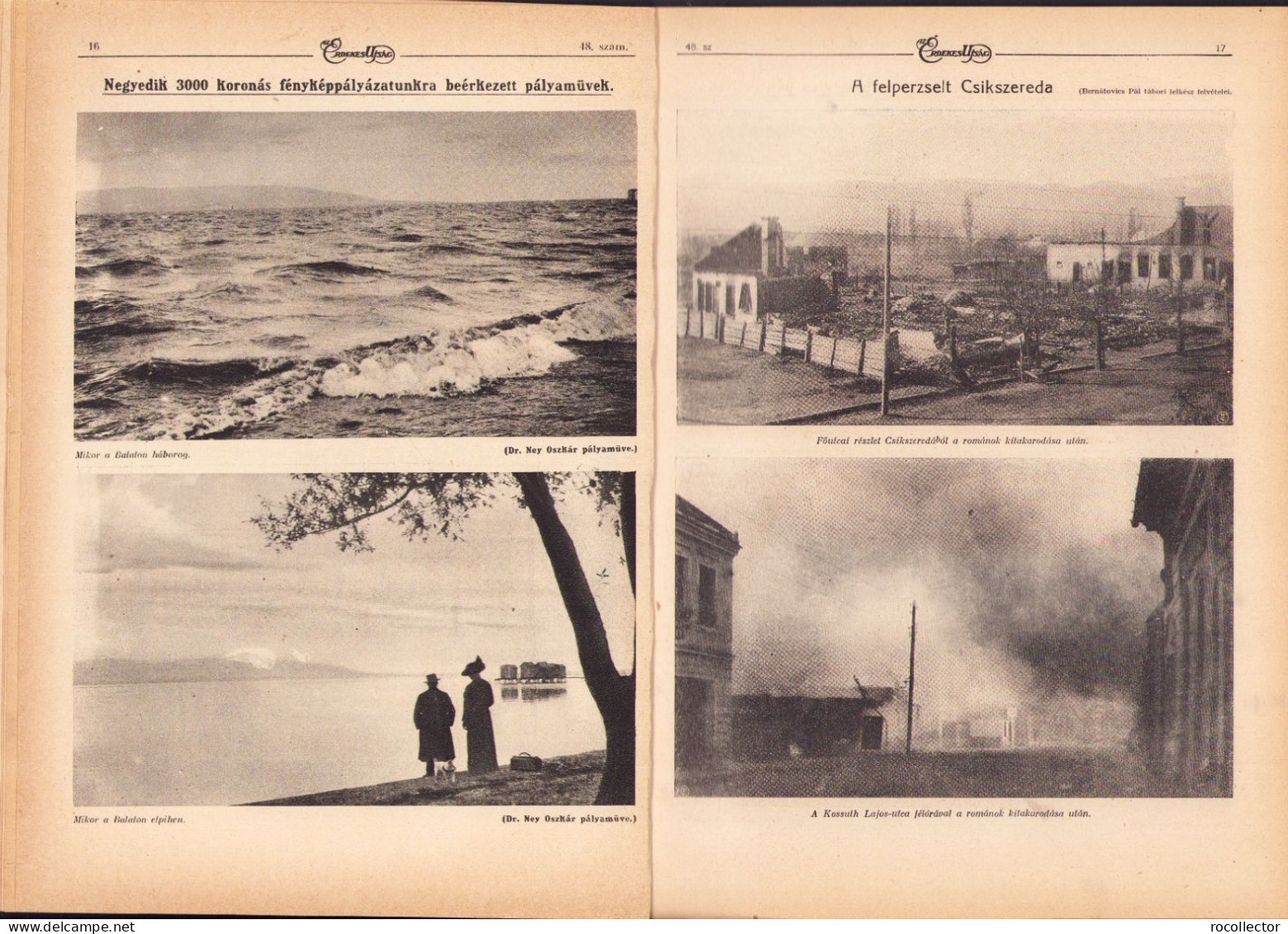 Az Érdekes Ujság 48/1916 Z488N - Géographie & Histoire