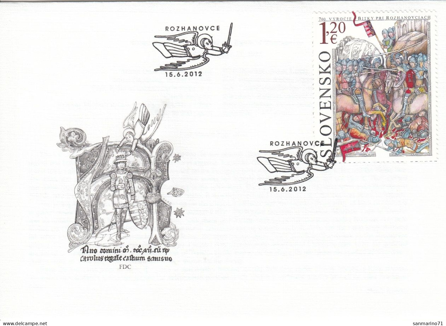 FDC SLOVAKIA 685 - FDC