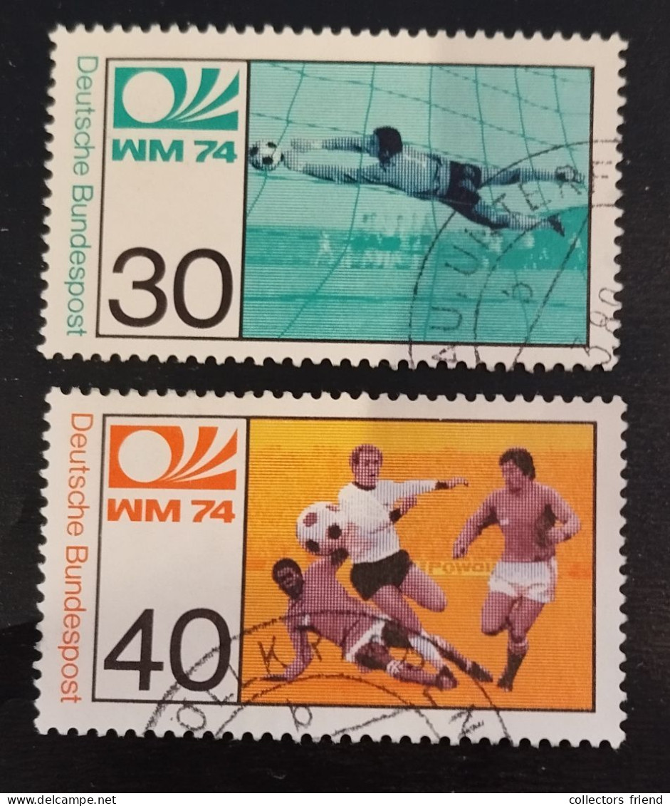 Germany - 1974 - # 811/12 - FOOTBALL - Used - 1974 – West Germany