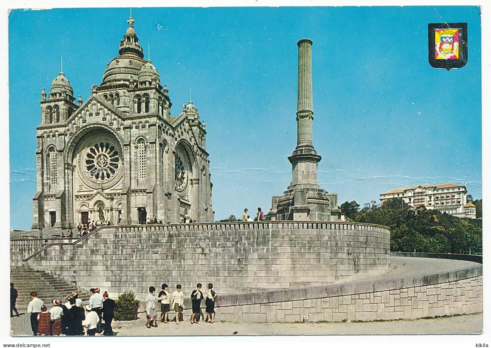 CPSM / CPM 10.5 X 15 Portugal (22) VIANA DO CASTELLO Templo Monumento De Sta Luzia  Temple Monument Ste Lucie - Viana Do Castelo