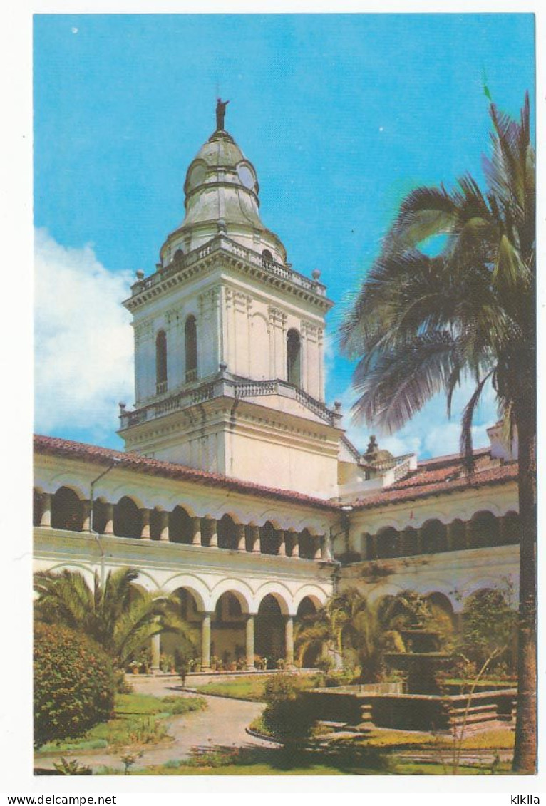 CPSM / CPM 9 X 14 Portugal (5) QUITO Convento San Agustin (fundado En 1573) Interior. Torre Y Claustra Sur. - Autres & Non Classés