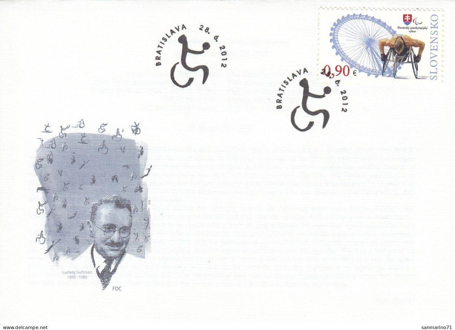 FDC SLOVAKIA 687 - FDC