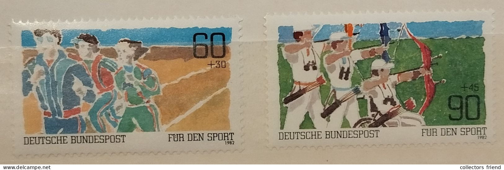 Germany - 1982 - # 1127/28 - Shooting / Archery - MNH** - Bogenschiessen