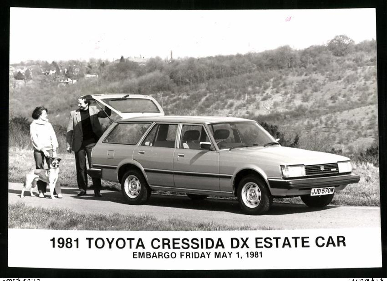 Fotografie Werbefoto, Toyotoa Cressida DX Estate Car 1981  - Coches