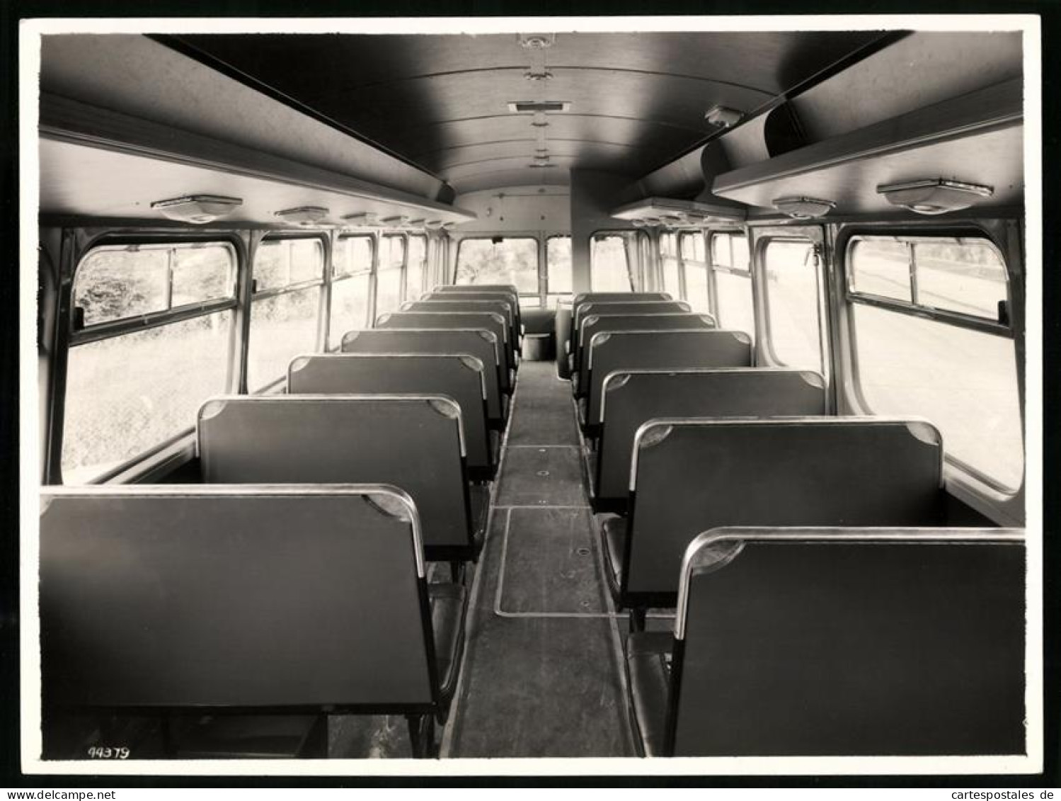 Fotografie Bus, Innenansicht Eines Englischens Busses  - Coches