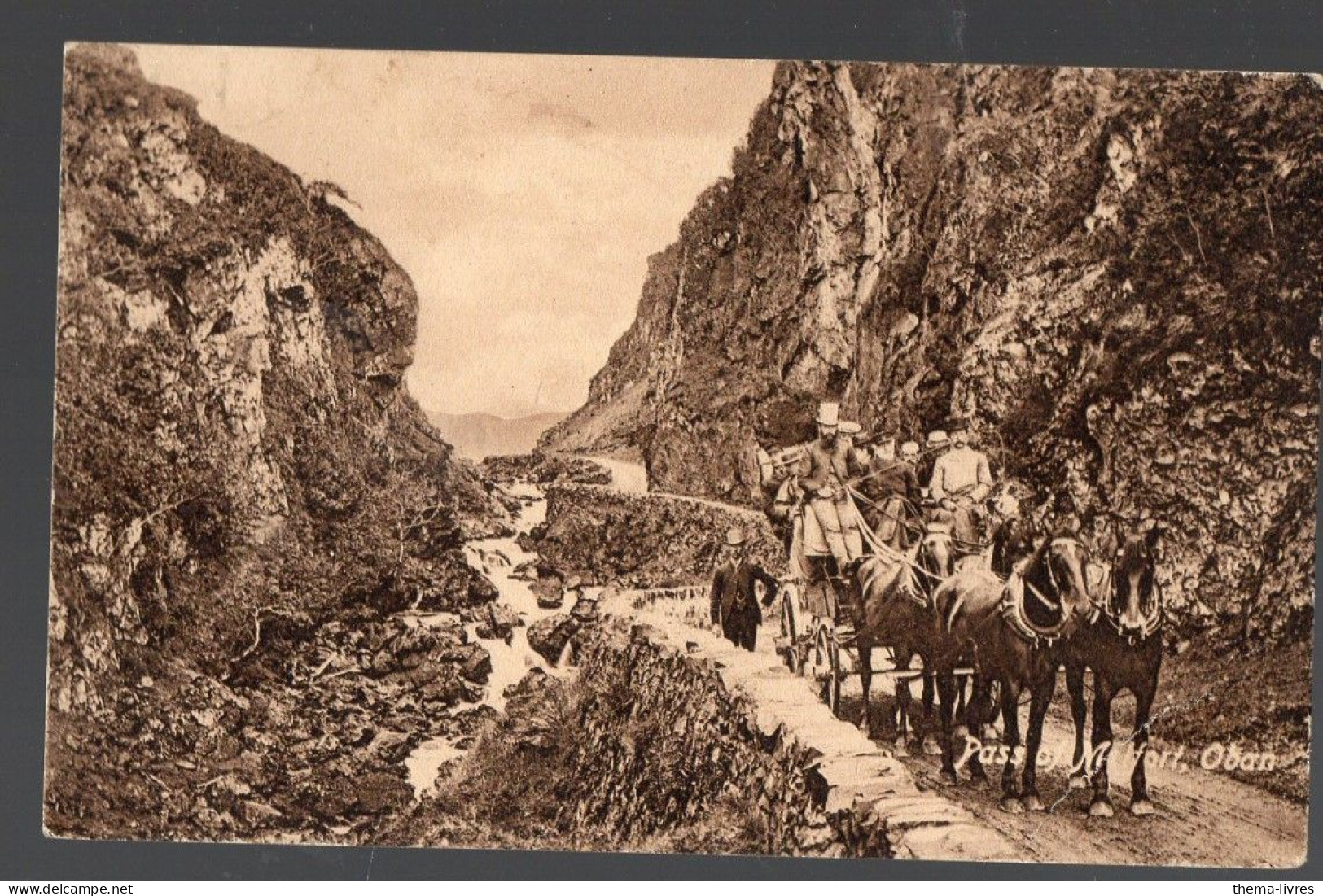 Oban (Ecosse) Pass Of  Melfort Avec Attelage     (PPP46873) - Sonstige & Ohne Zuordnung