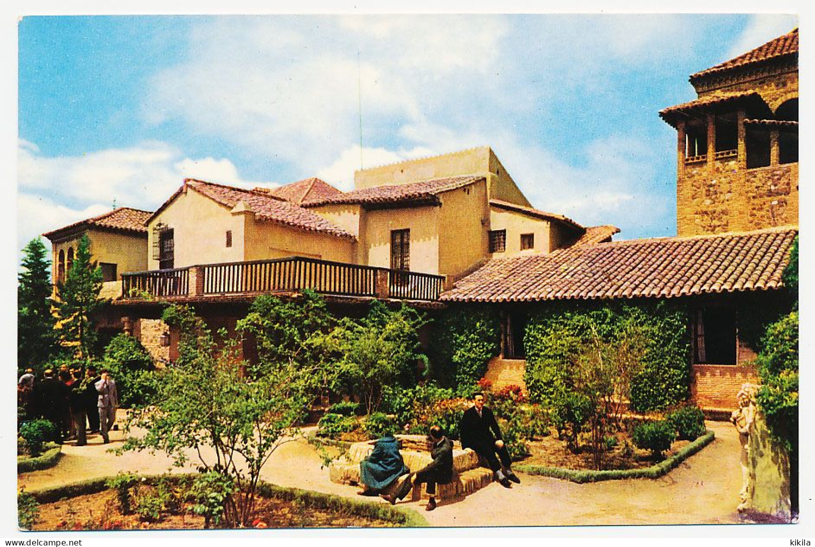 CPSM / CPM Dentelée10.5 X 15 Espagne (117) TOLEDO  Les Jardins De La Maison Du Gréco - Toledo