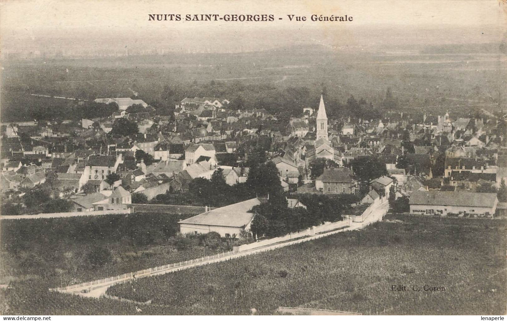 D4458 NUITS SAINT GEORGES Vue Générale - Sonstige & Ohne Zuordnung