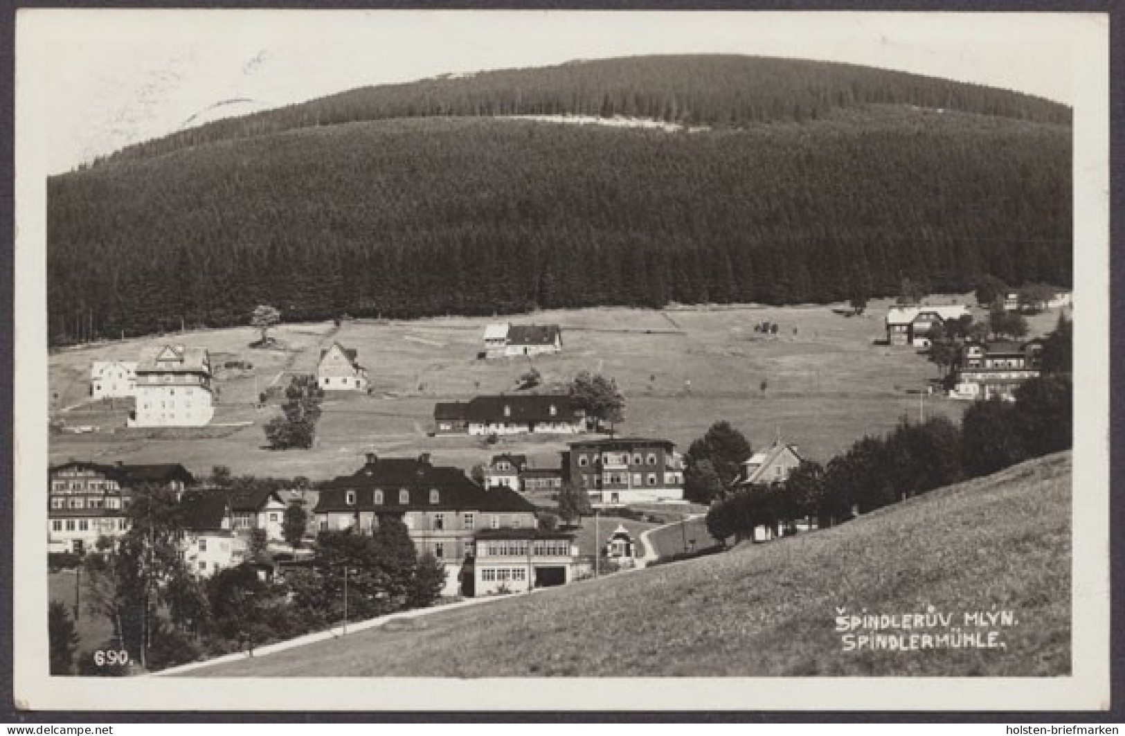 Spindlermühle, Ortsansicht - Sudeten