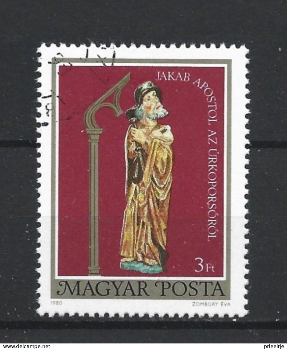 Hungary 1980 Religious Art Y.T. 2720 (0) - Usati
