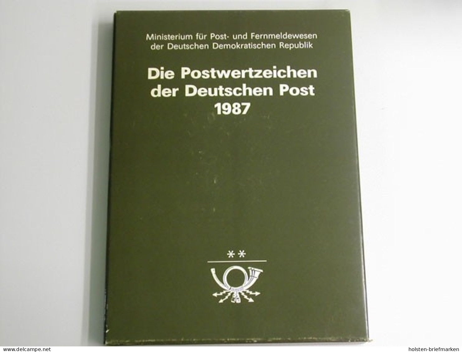 DDR, Jahrbuch 1987, Postfrisch - Neufs