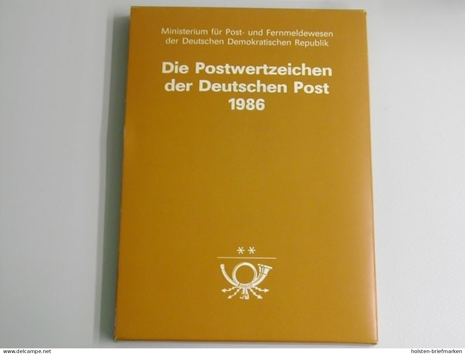 DDR, Jahrbuch 1986, Postfrisch - Ungebraucht