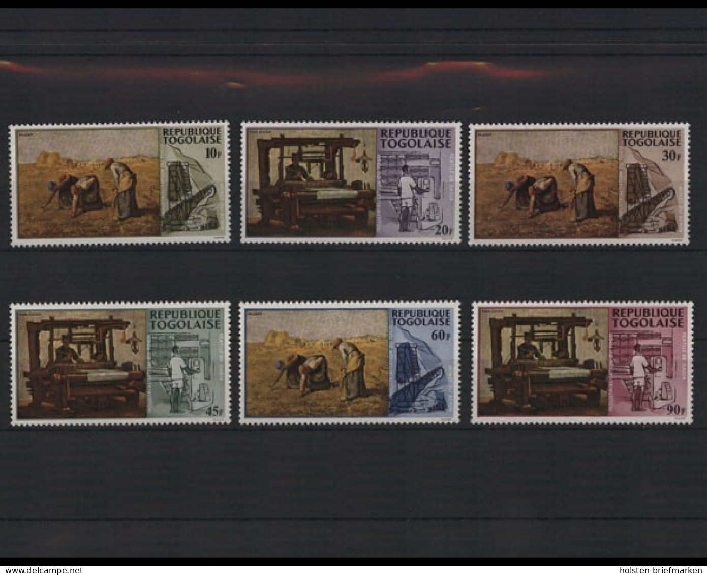 Togo, MiNr. 635-640 A, Postfrisch - Togo (1960-...)