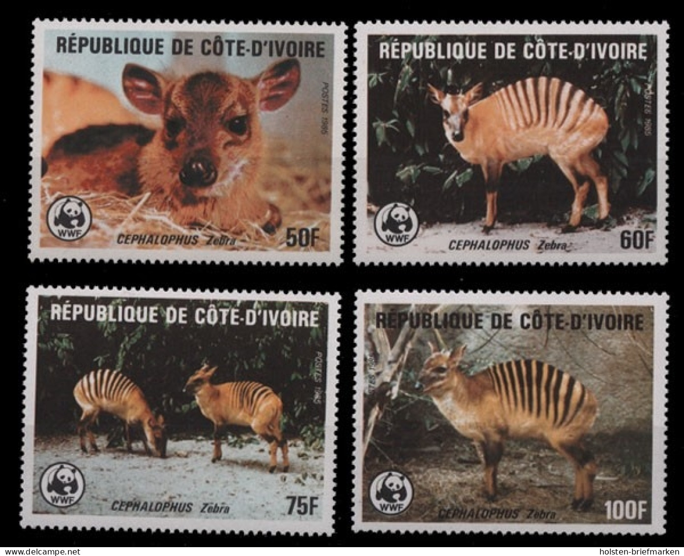 Elfenbeinküste, MiNr. 881-884, Postfrisch - Ivoorkust (1960-...)